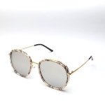 남자 여자 원형 메탈 플렛 틴트 RORGGE 1037