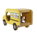 고양이 놀이 쉼터 스크래쳐 스쿨버스 발톱관리