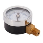 Ts-40-14 바 압력 게이지 1 8 수 Npt 공기 압축기 유압 진공 압력계 0-200 Psi 0-14
