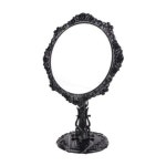 블랙로즈 원형경 스탠드 화장대 메이크업 JW-605