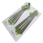 대명 크로버 숟가락 스텐 5세트 튀김저분 한식 식기