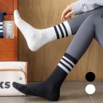 1 삼선 스포티 중목 양말 스케이트삭스 KN315 1