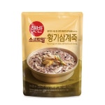 CJ제일제당 햇반 소프트밀 황기삼계죽 420g