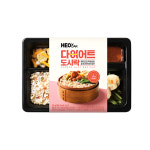 이에스그린푸드 허닭 다이어트 도시락 베이컨잡곡볶음밥 체다치즈버섯큐브 210g