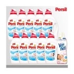 에버코스 퍼실 센서티브 1.35L 10통 + 버넬 센서티브 1L 1통