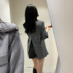 원조 디올리 백버튼 하프 자켓