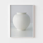 풍수 복들어오는 그림 달항아리 액자