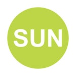 영문 일요일 스티커 1롤 500개 요일분류스티커