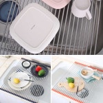 이사 친구 선물 롤매트 건조 물빠짐 24롤 주방 그린