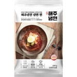 4팩세트 8인분 38년 전통 신천맛집 해주냉면 코스트코 마법양념 매운 비빔냉면 불냉면 육수 무절임 3세트 400g