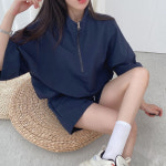 웬디 무지 바람막이 세트 ST12443
