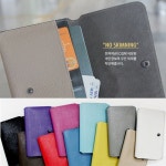 웍스 전자파차단 여권지갑 파우치 케이스-퍼플