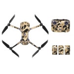 밀리터리 데칼 스킨 스티커 DJI 매빅 에어 2 드론 리모컨 배터리 3 개 보호 필름 커버 Z0025