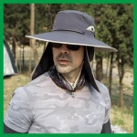 얼굴 마스크 커버 작업모자 농사 밭일 자외선 등산 낚시 네가지컬러 사이즈조절