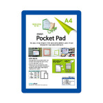 A4 포켓패드 메모 메시지 보드 가로세로겸용 WFK4BWA