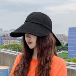 리본포인트 캡모자 햇빛차단 썬캡 여성 패션아이템