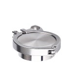 유니온 위생 용접 페룰 OD 파이프 엔드 캡 트라이 클램프 실리콘 개스킷 홈브루용 스테인리스 스틸 304 19m