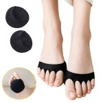 앞 발바닥 쿠션패드-블랙 2p 푹신한 앞꿈치보호