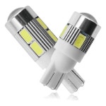 T10 LED 전구 신호 빛 자동차 웨지 측면 정리 램프 T10 - 6SMD GD00390