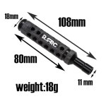 M4 잠금 휠 너트 슬리브 렌치 도구 110 트럭 오프로드 모델 타이어 리모컨 장난감 RC 자동차