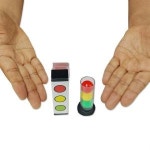 미니신호등 Mini Traffic lights 교육마술 넣은 공의 순서가 바뀌는 마술