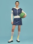 플레이블 플레이블 소프트 데님 미니 스커트