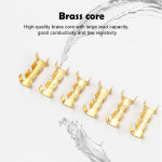 도킹 터미널 U 타입 탭 0 3 1 5mm2 블록 커넥터 더블 50 개 100 200 개