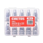 CRETOS 프라즈마 팁 전극세트 P-80고급 1 10EA