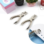 스틸 손잡이형 종이 문서 서류 천공 1공 펀치 1P