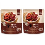 궁 매콤한 쪽갈비 800g x 2 떡 140g x 2 x 2팩