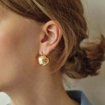 KIMENA 키메나 왕볼귀걸이 빅볼 원터치귀걸이