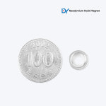 디와이엔텍 네오디움 강력 원형 사라자석 10x3mm D6 5x4 1개