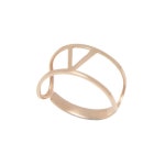 소아벨라 발렌 커브라인 레이어드 반지