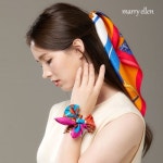 메리엘렌 Jacqueline 쁘띠 실크스카프