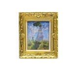 오일 1 1 하우스 액세서리 B DIY 그림 골동품 장식 인형 프레임 시뮬레이션 미니