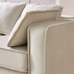 자코모 라무드 4인 젠위브 패브릭 소파