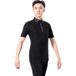 남성 스포츠 댄스복 상의 셔츠 무대복 공연 댄스 라틴 반팔 연습 경연 탑 의상 전문 댄서