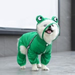 대형견우비 반려견 비옷 애견 판초 우비 대형견 올인원 강아지용 방수 옷 큰 치와와 강아지