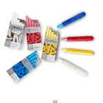 문교 워터초크 1갑 빨강-10개입