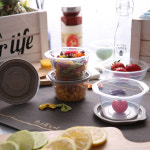 티본 쿡앤밥275ml소13p 바디투명-밥팩 전자렌지용기