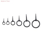 옛장식 흑링대못 45 X6mm