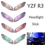 오토바이 헤드라이트 보호 스티커 야마하 YZF-R3 YZF R3 데칼 페가티나스 3D 가드 YZFR3 20