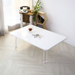 라운드 접이식 좌식 거실테이블 밥상 책상 손님상 9060