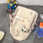 데일리 학생 여자 학교 책가방 백팩 가방