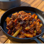 숯불 양념치킨 순살 닭다리살 350g 순한맛 매운맛