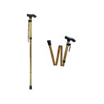 경량 접이식 어르신지팡이 길이조절 노인지팡이