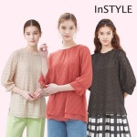 UNKNOWN InSTYLE 인스타일 레이디 블라우스 3종