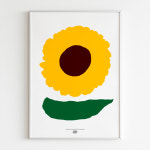 머니썬 B 해바라기그림 해바라기 액자 인테리어 포스터 그림 사진