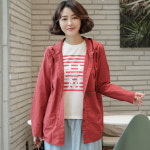 조이마담 조이마담 패치포켓 스트링 후드 점퍼 엄마옷 J3168