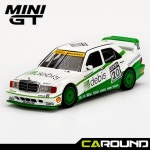 미니지티 366 1 64 메르세데스 벤츠 190E 2 5 16 에볼루션II 1991 DTM Zakspeed No 20 - 미하엘 슈마허 1개